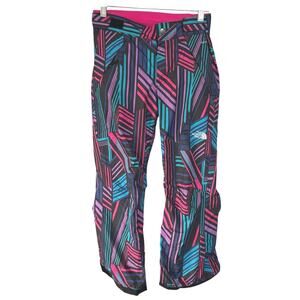 The North Face Girls Snow Freedom Insulated Ski Winter Pants Stripe Medium 10/12